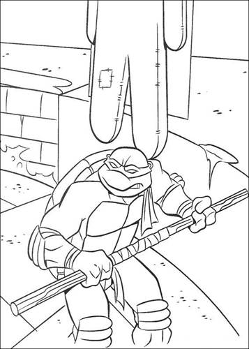 Kids-n-fun.com | 80 coloring pages of Ninja Turtles